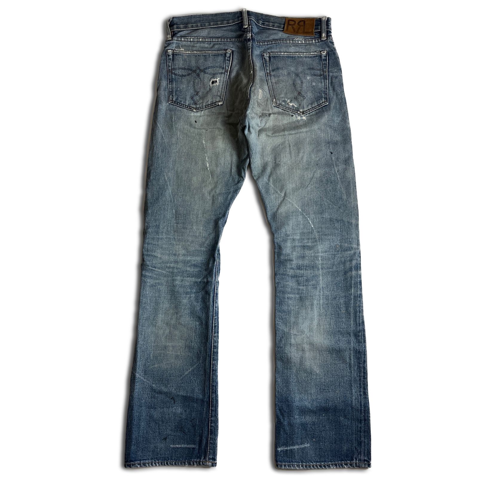 RRL slim boot cut HILLSIDE デニムパンツ 32×32 USA製 ダブルアール 