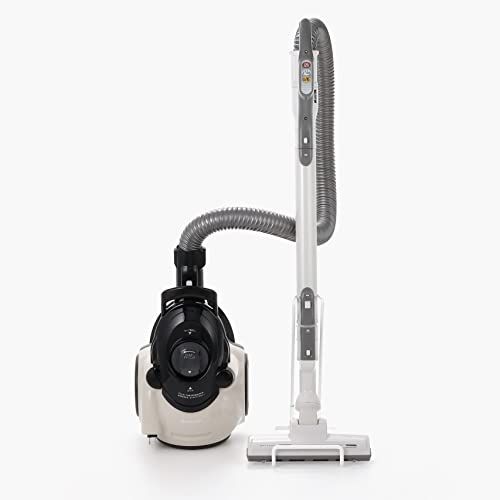 シャープ 掃除機 EC-CT12-C サイクロン キャニスター コード式 パワフル 吸込仕事率 450W お手入れ簡単 ベージュ★m 6c161119