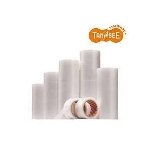 （まとめ）TANOSEE 包装用半透明テープ 50mm×25m 30巻 9,485円