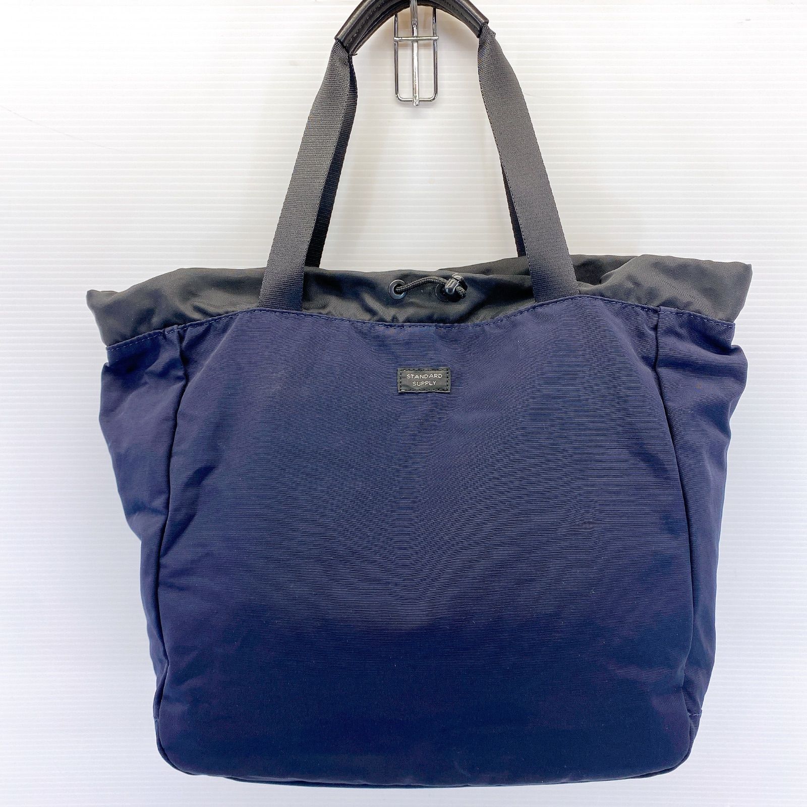 ■STANDARD SUPPLY スタンダードサプライ SIMPLICITY 2WAY DRAW STRING TOTE 4100615 シンプリシティ 2ウェイドローストリングトート バッグ ショルダーバッグ 良品■