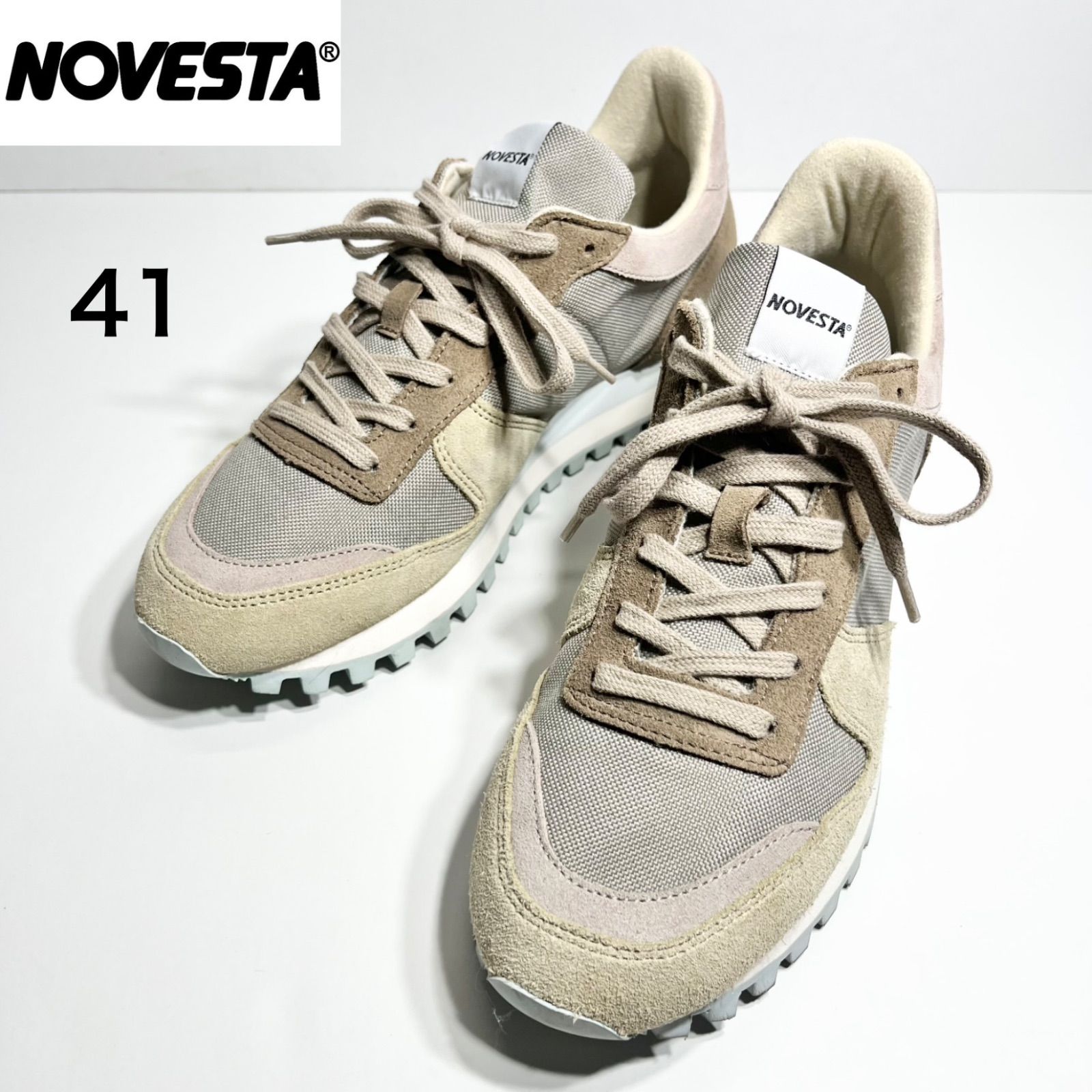 【極美品】NOVESTA MARATHON TRAIL 41 ライトブラウン ベージュ