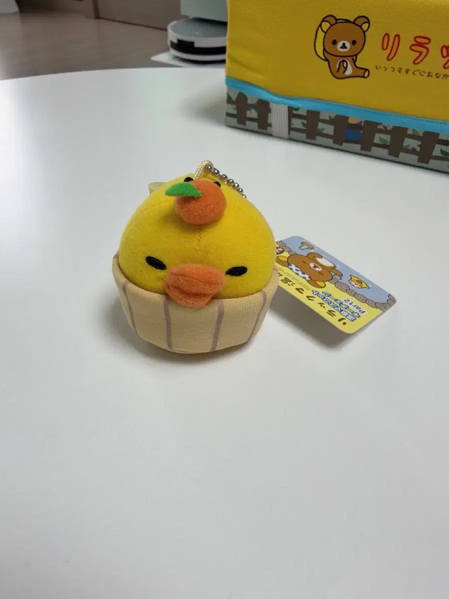 リラックマ キーイロイトリ 温泉 ぬいぐるみキーホルダー