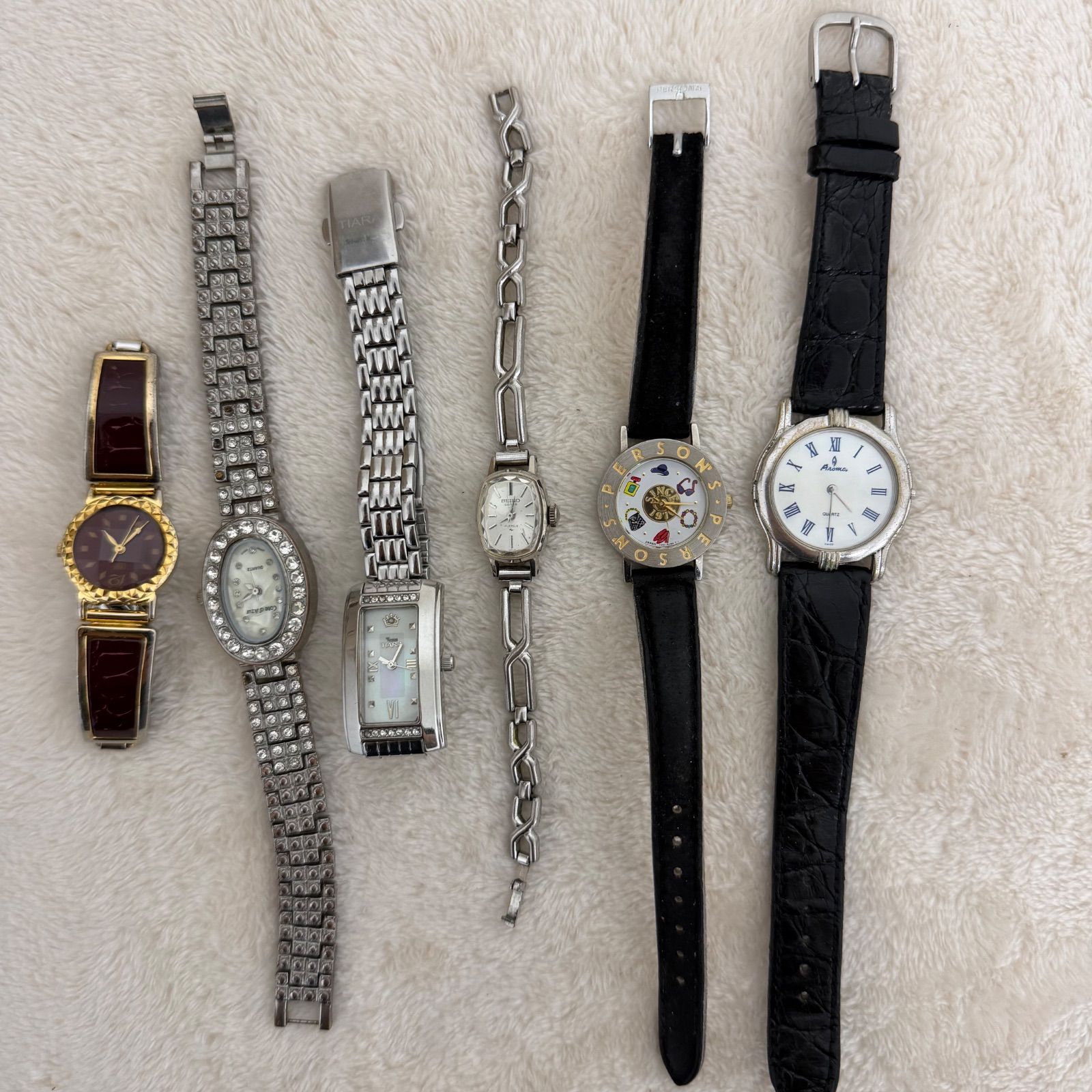 腕時計 6本まとめ売り SEIKO・PERSON'S含む レディース メンズ