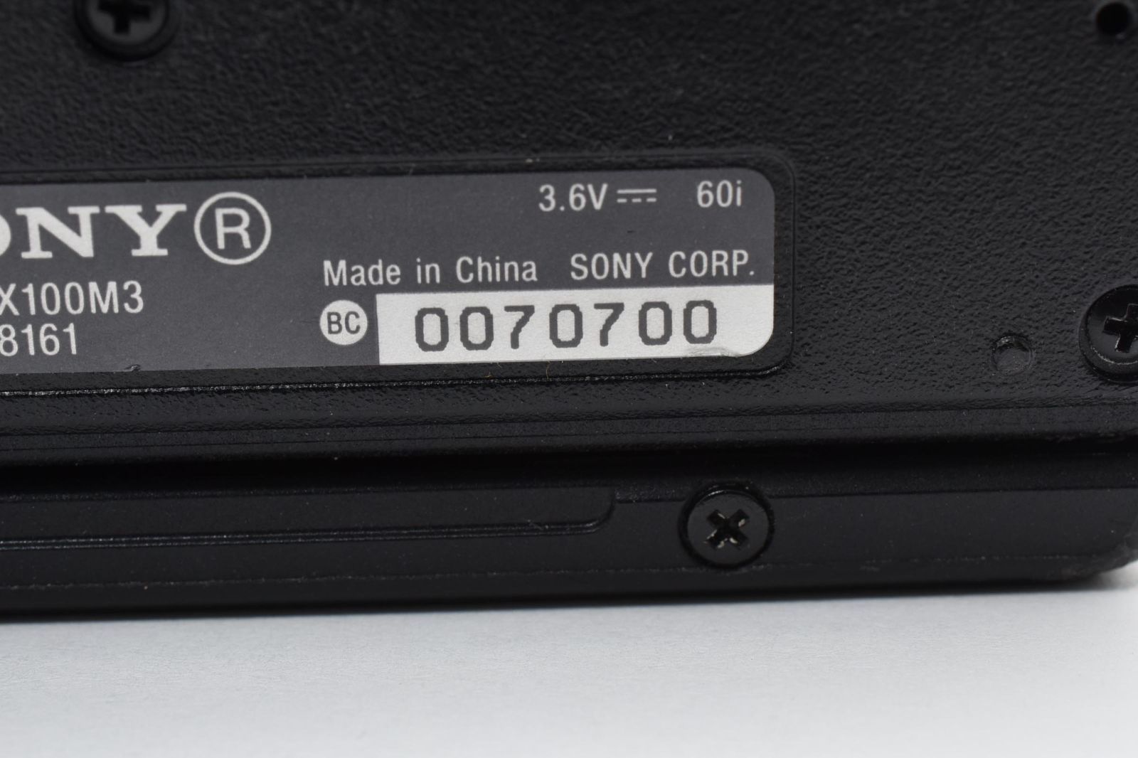 SONY ソニー Cyber-shot DSC-RX100M3 ブラック /3218 動作OK 返金保証
