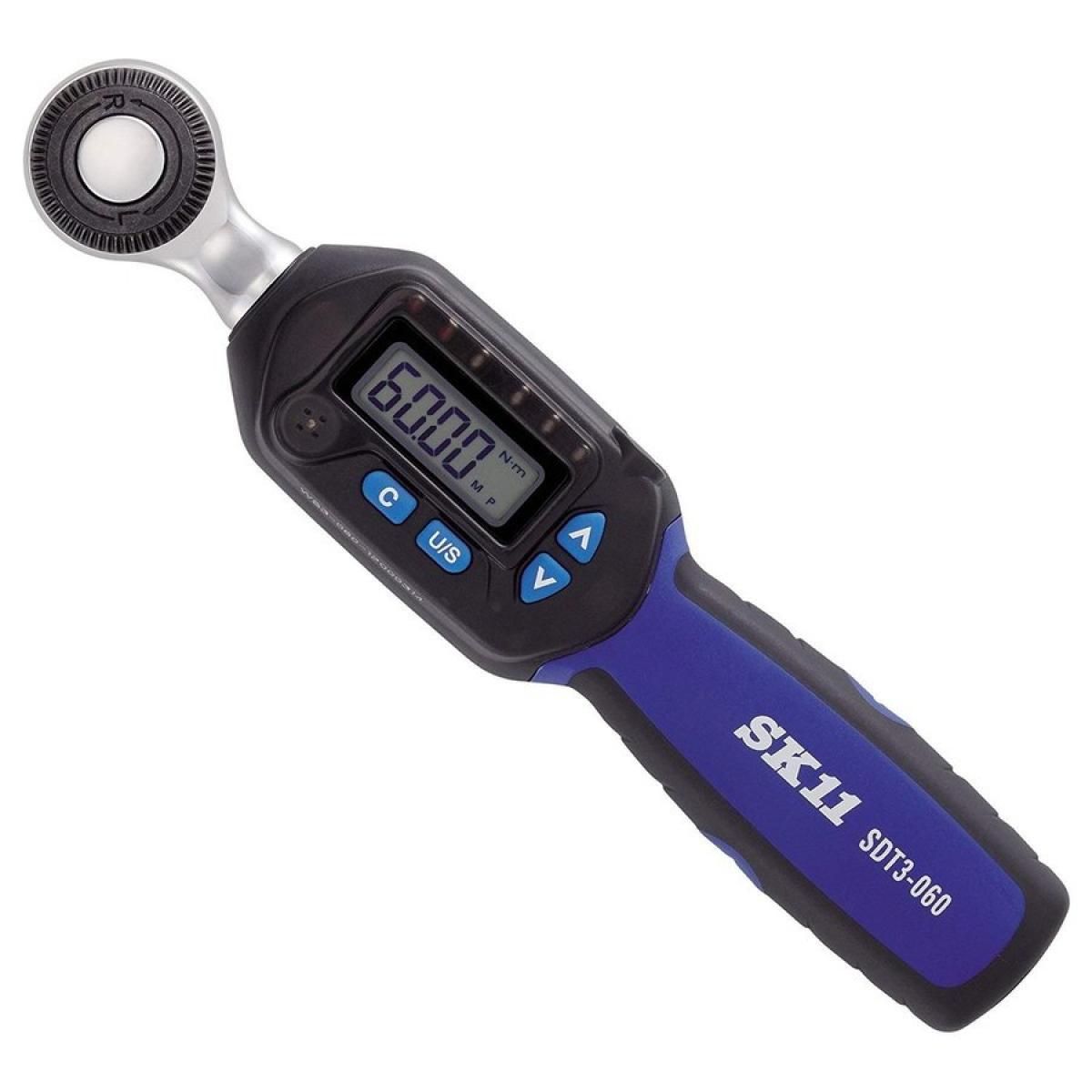 SK11 デジタルトルクレンチ 差込角 9.5mm 3~60N・m SDT3-060 トルク