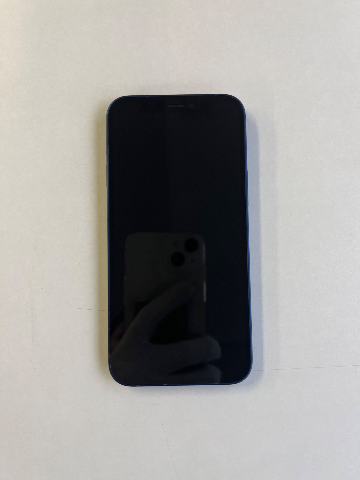 美品 iPhone 12 mini 64GB ブルー バッテリー100% MGAP3J/A - 0510 