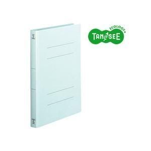 （まとめ）TANOSEE フラットファイル バインダー 2穴 〔厚とじW〕A4タテ 250枚収容 青 10冊入×10パック
