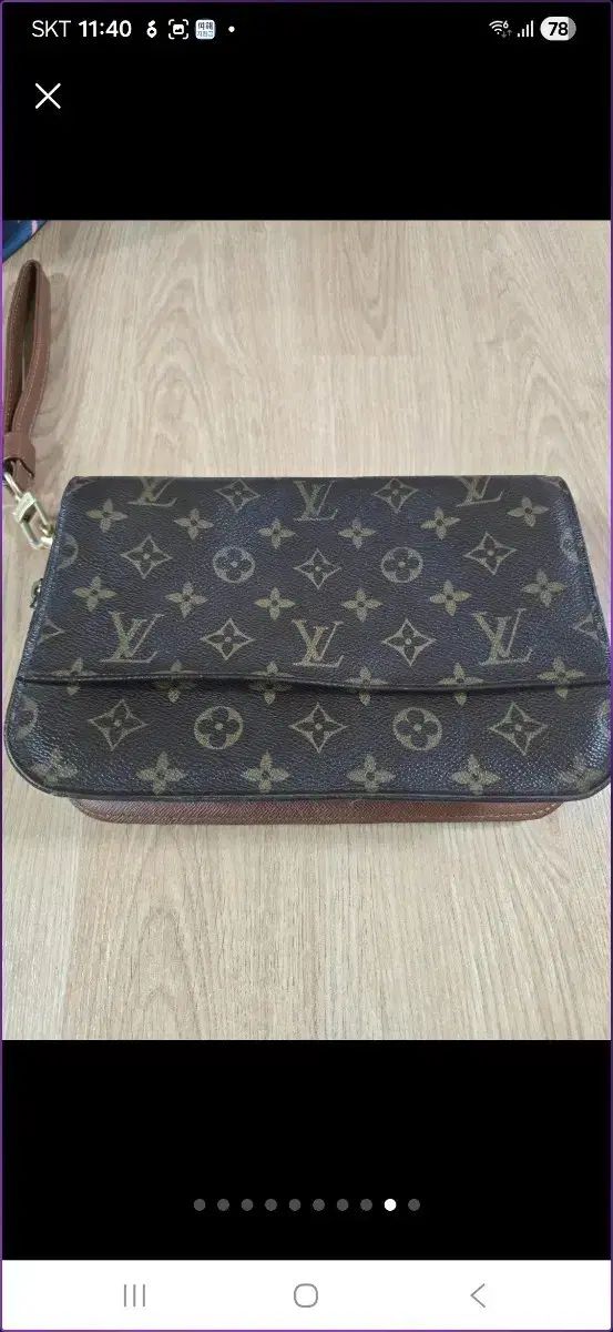 DAKS & Louis Vuitton クラッチバッグ