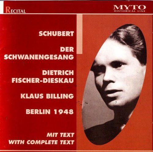 【CD】Schubert: Schwanengesang D.957