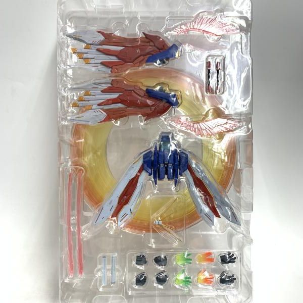 中古】開封)METAL BUILD ゴッドガンダム＆ゴッドガンダム弐(セカンド