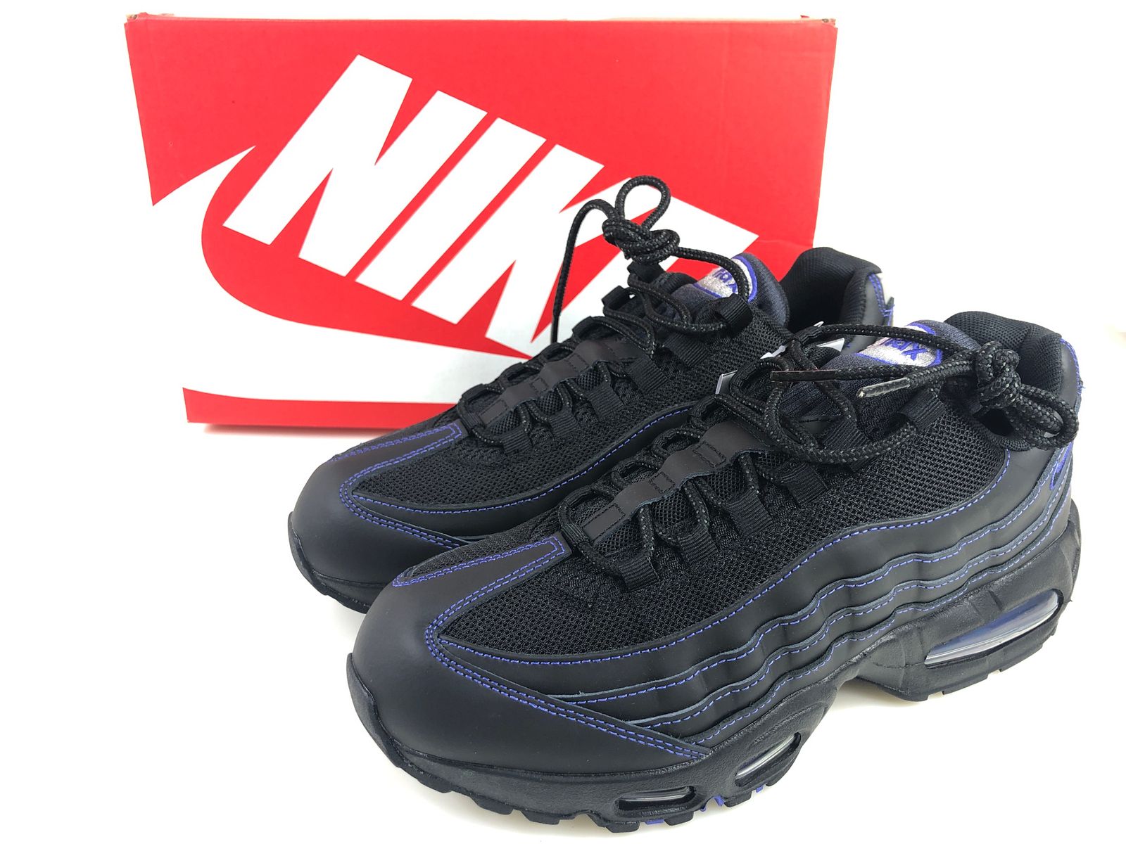 新品未使用　ナイキ　NIKE　AIR MAX95　エアマックス95　OG　スニーカー　IB7936-001　サイズ26.5cm　ブラック×パープル　送料無料