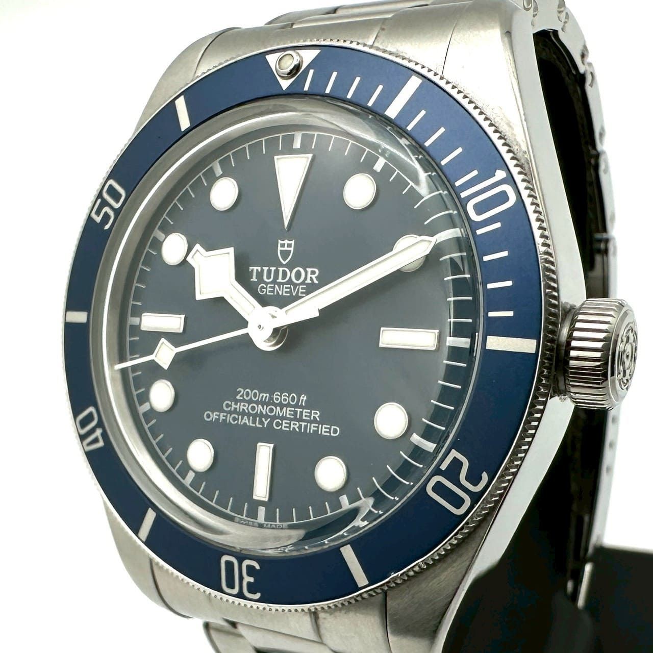 TUDOR チューダー ブラックベイ 79030B 腕時計 自動巻 SS ブルー メンズ