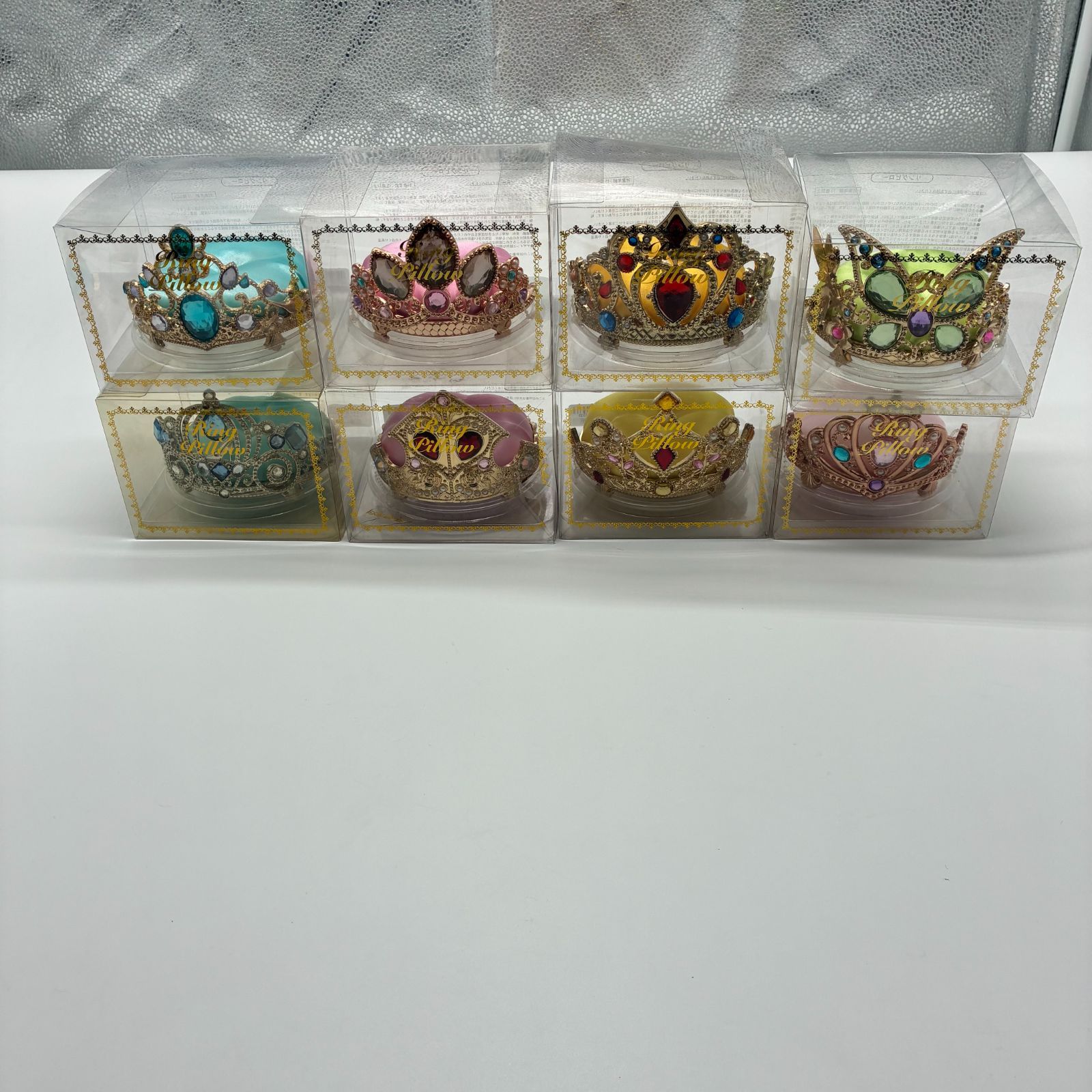 未使用品 ディズニーストア　プリンセスリングピロー 8個セット