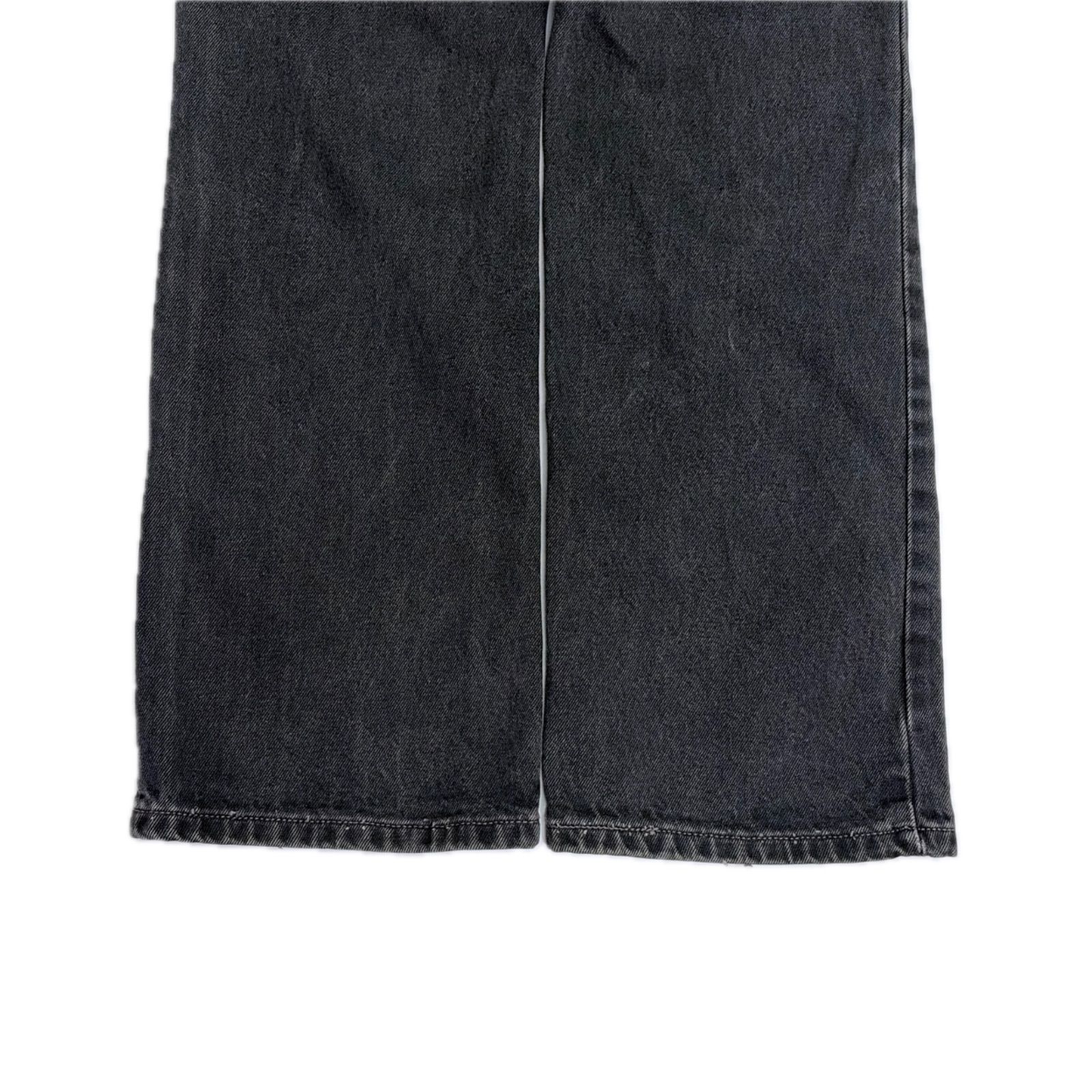 90s LEVIS リーバイス 517 後染め ブラックデニム パンツ ジーンズ USA