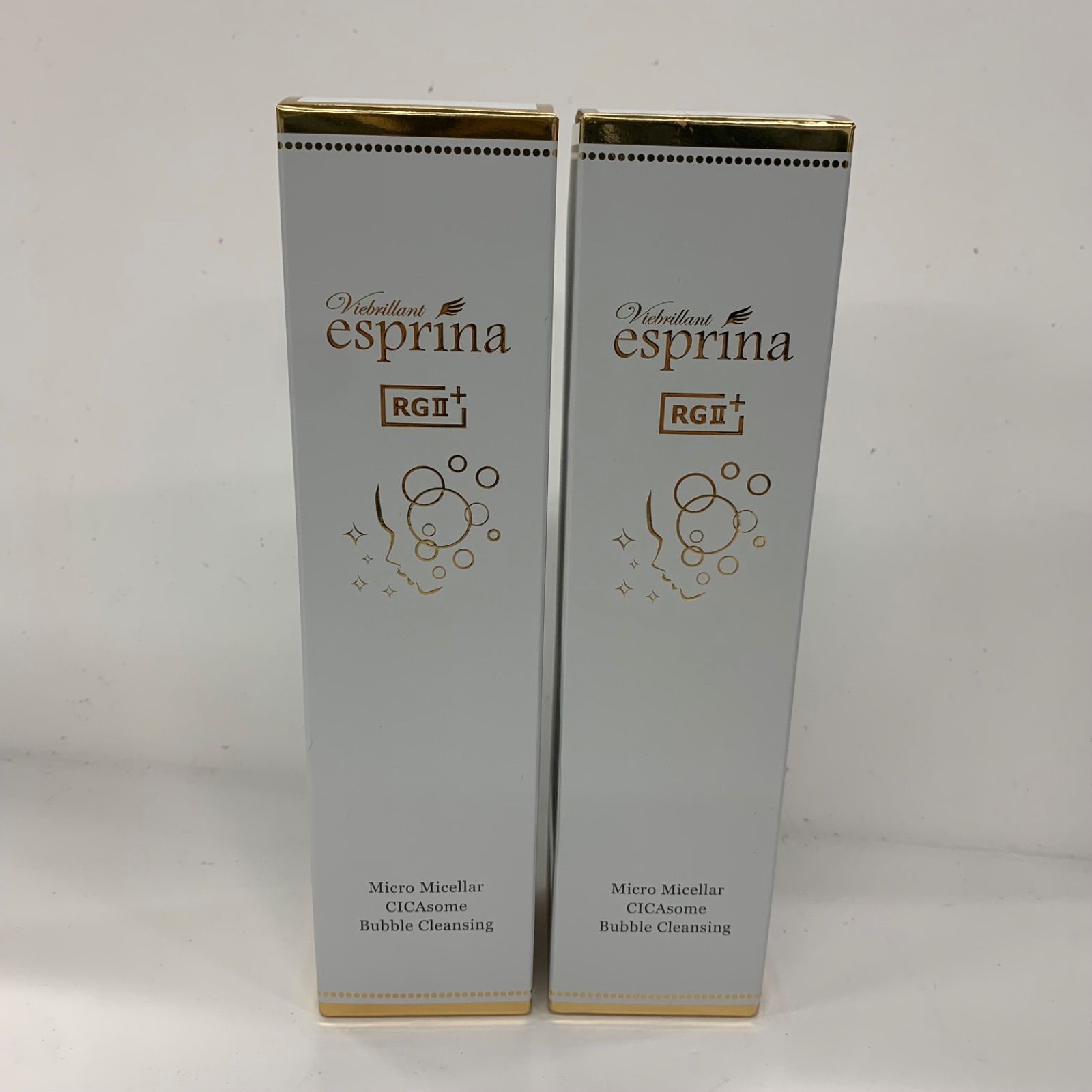 M4627 ヴィブリアンエスプリーナ RG2+マイクロミセラー CICAソーム 濃密炭酸泡クレンジング 200ml 計2点セット