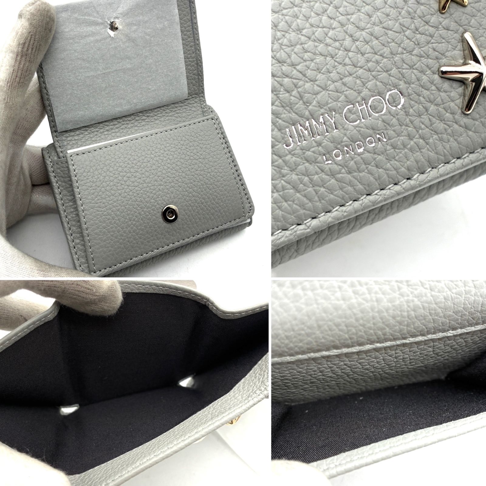 未使用保管品 JIMMY CHOO ジミーチュウ スタースタッズ NEMO ネモ 三