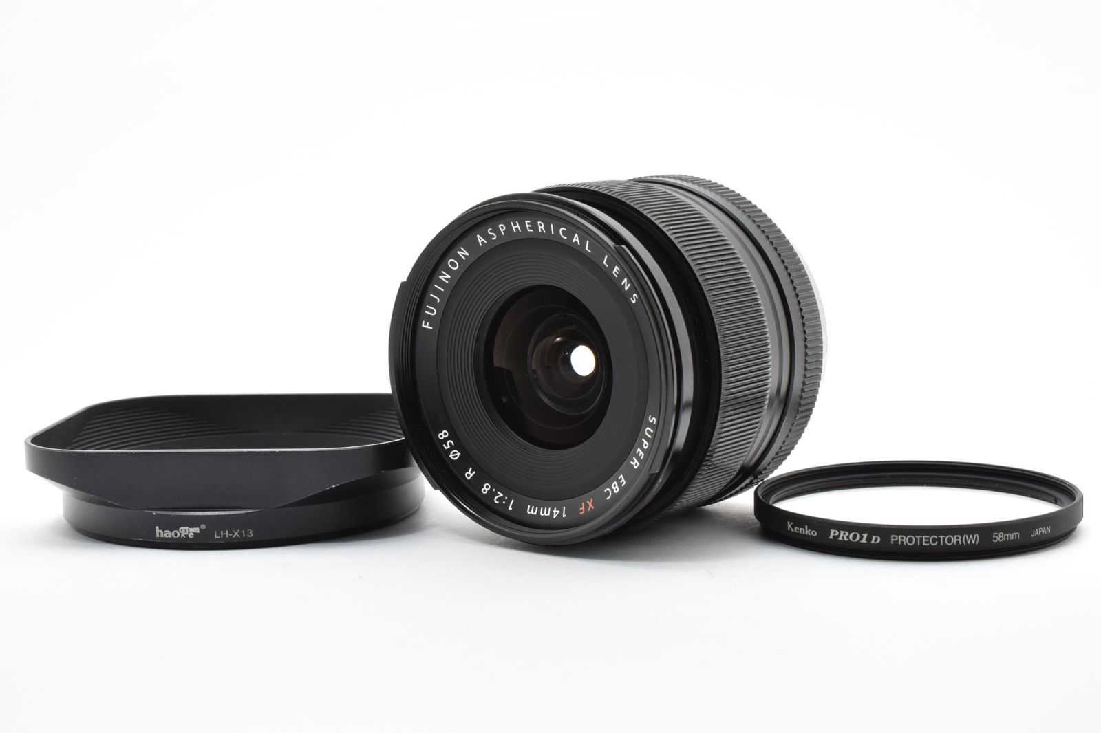 FUJIFILM 富士フィルム XF 14mm F2.8 R /3225 保護プロテクター付き　動作OK 返金保証
