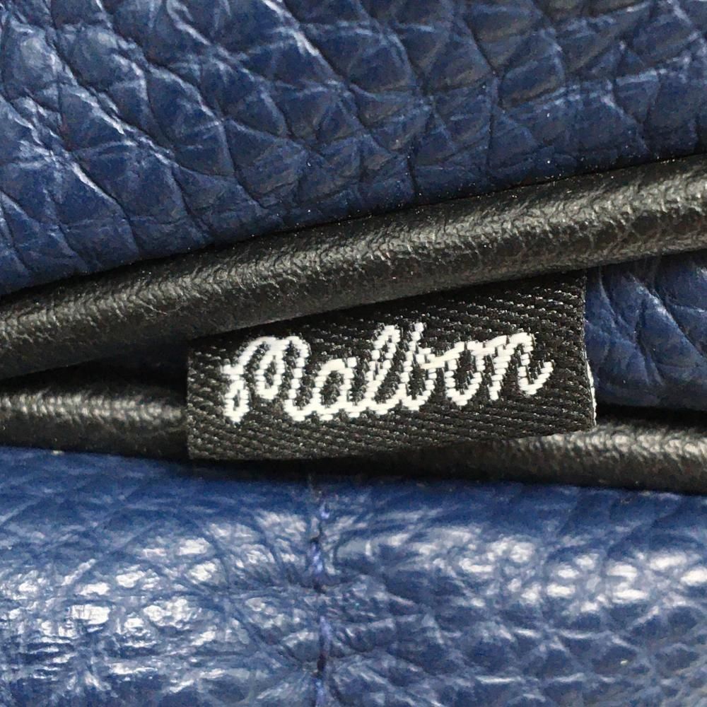 マルボンゴルフ×ビームスゴルフ ヘッドカバー(DR) ネイビー 本革 ドジャース ゴルフ BEAMS GOLF