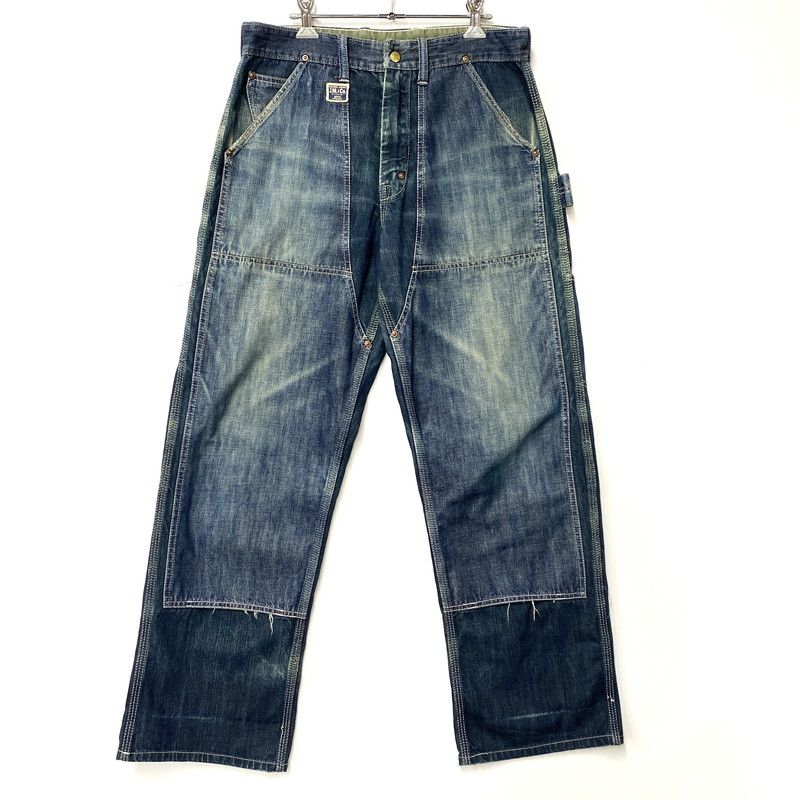 【中古品】 THE REAL MCCOY'S ザリアルマッコイズ HOUR 8 UNION ユニオン LOT ロット 720 DENIM PAINTER PANTS デニム ペインター パンツ ズボン ボトムス 【156-260521-ya-06-izu】
