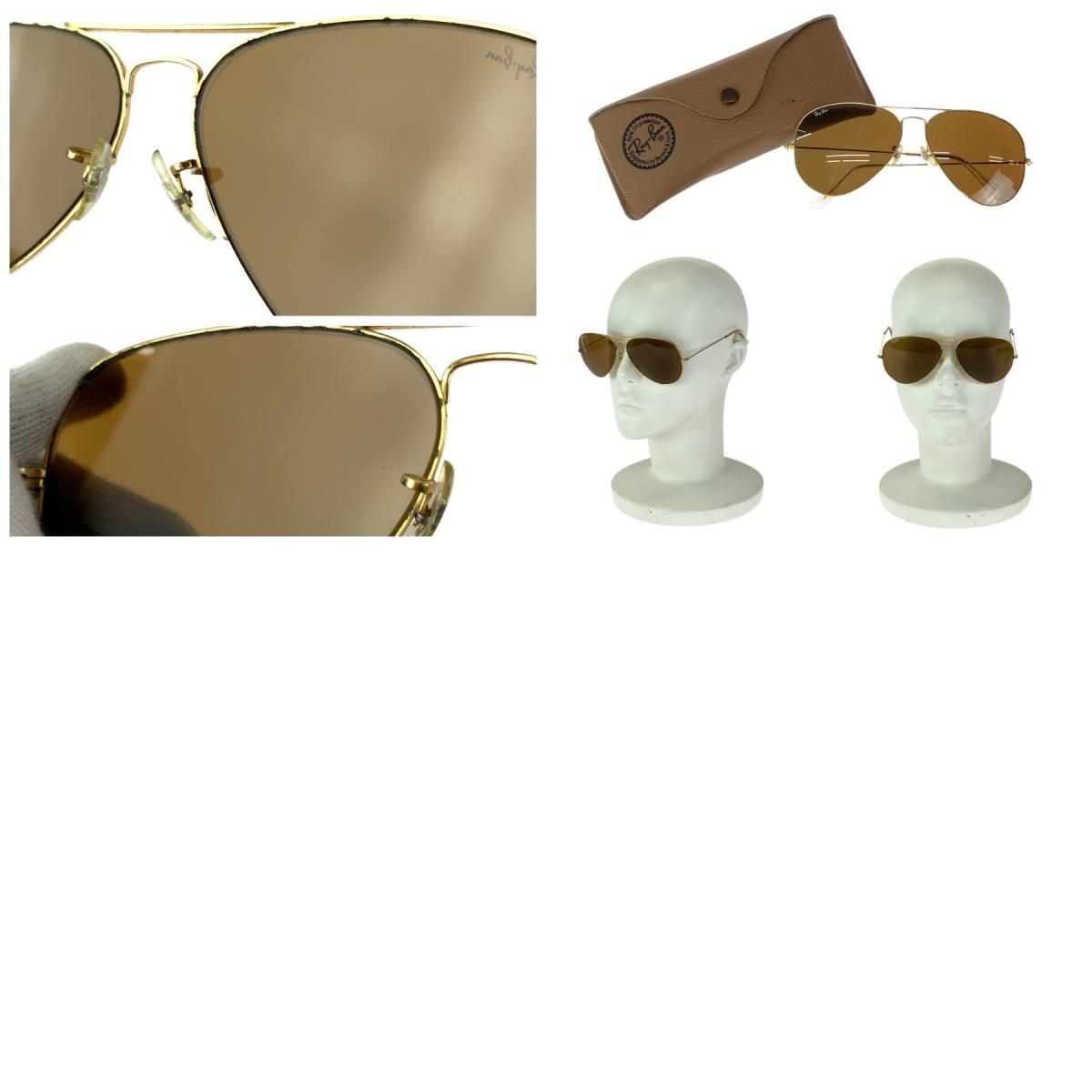 美品 Ray-Ban レイバン ヴィンテージ B&L RAY-BAN U.S.A ブラウン