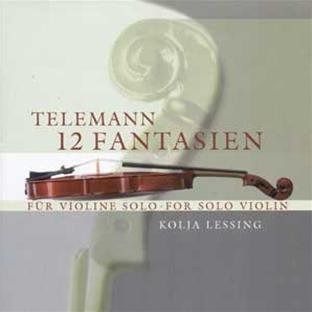 【CD】テレマン:無伴奏ヴァイオリンのための12のファンタジー(レッシング)