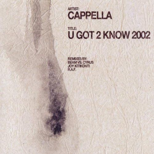 【CD】U Got 2 Know 2002