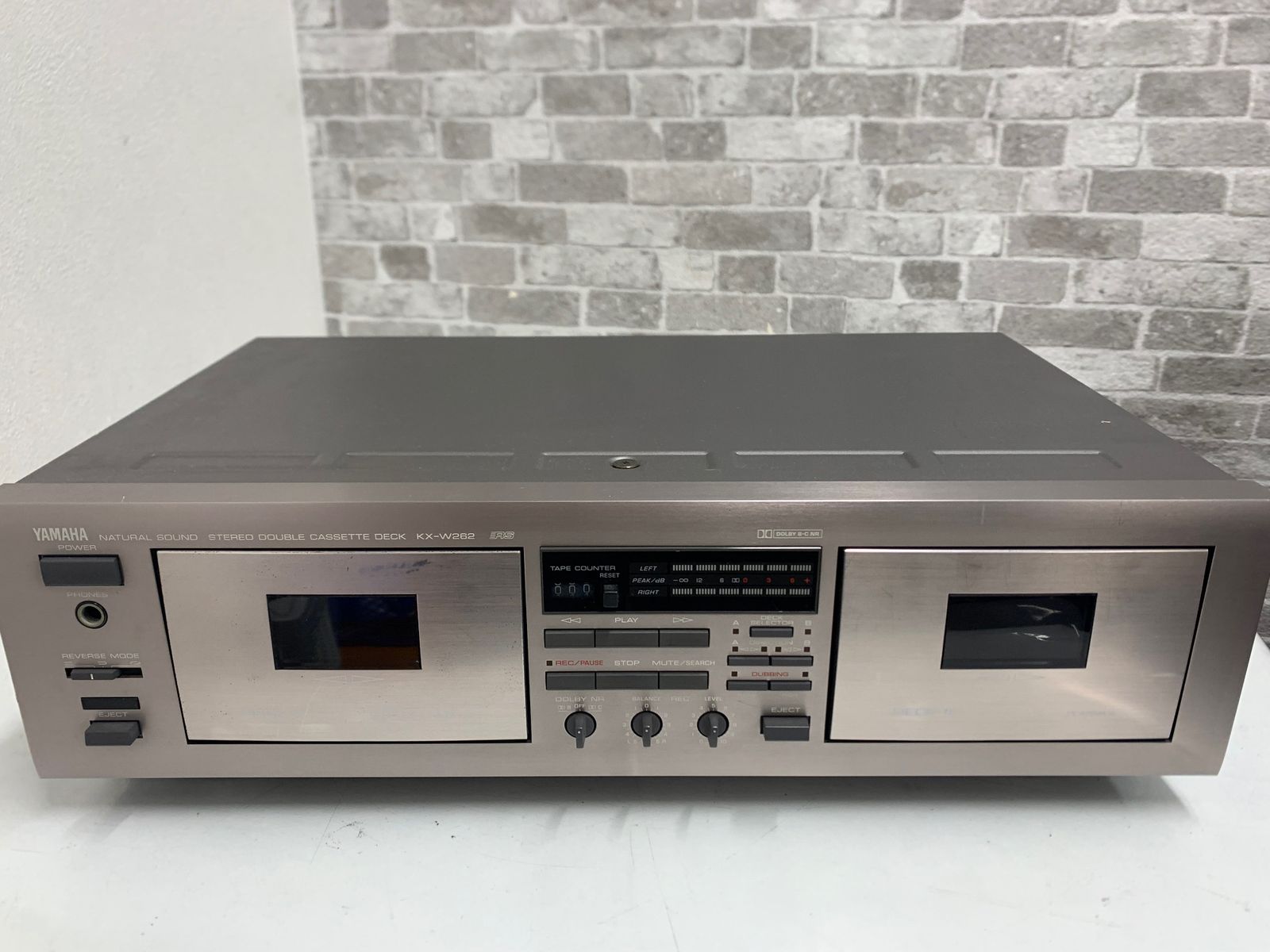 YAMAHA ヤマハ ダブルカセットデッキ KX-W262 本体 - メルカリ