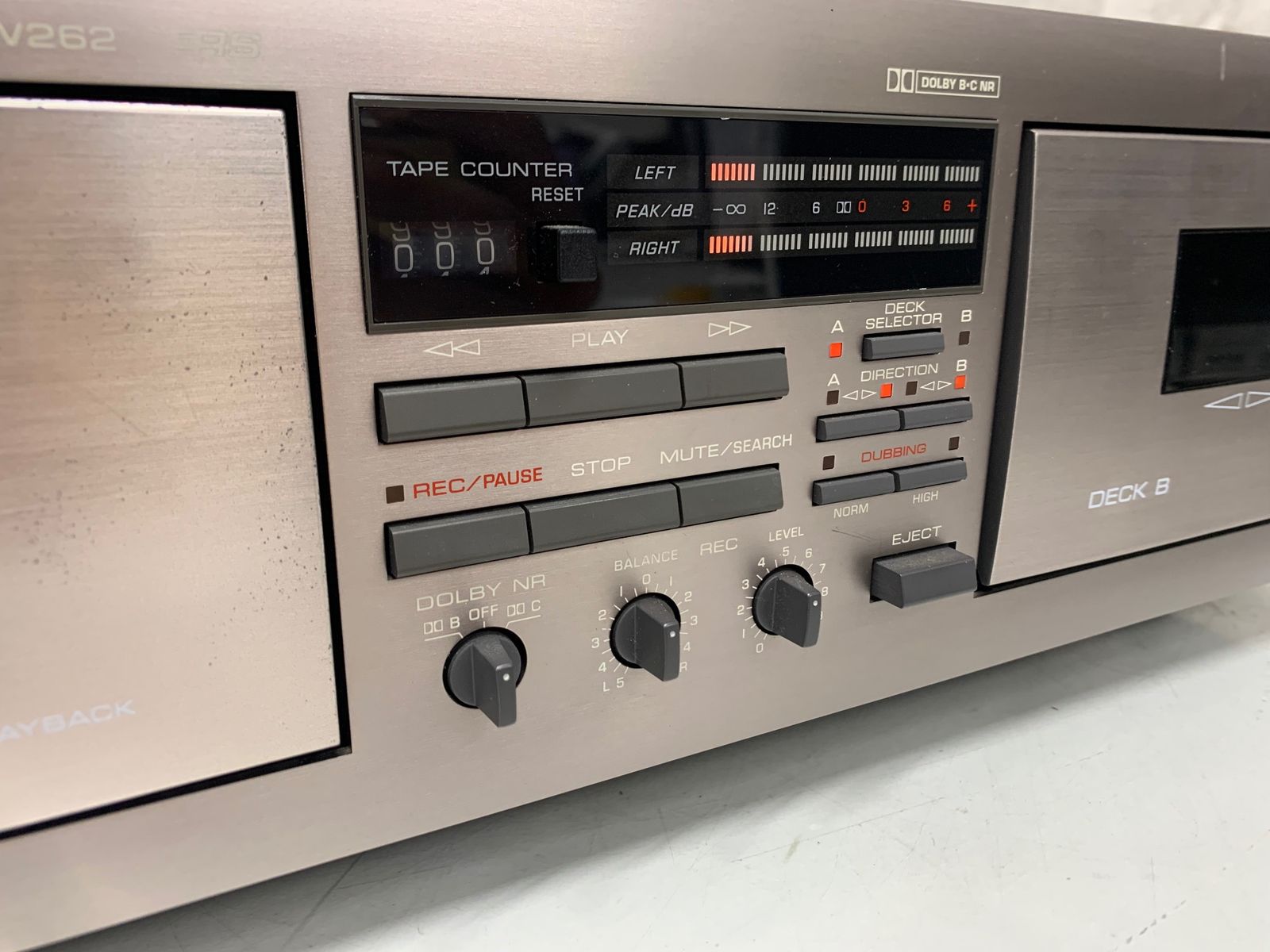 YAMAHA ヤマハ ダブルカセットデッキ KX-W262 本体 - メルカリ