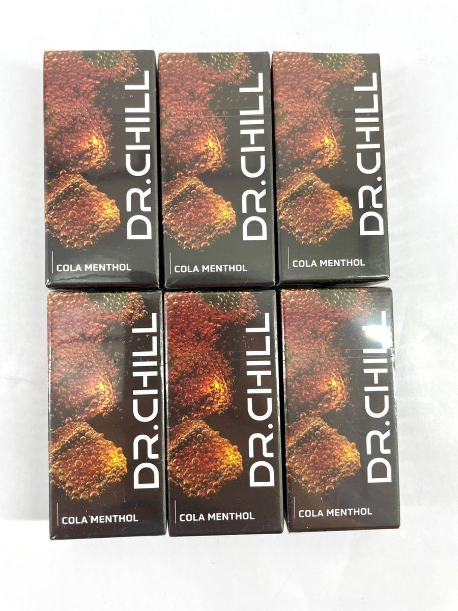 ■【未使用】ドクターチル DR.CHILL コーラメンソール 6個セット POD（2ml） フレーバー ポッドのみ 専用リキッド H2605214