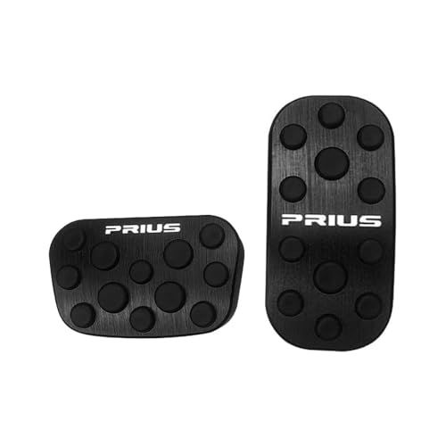 適合トヨタ プリウス プリウスPHV 50系 前期/後期 アルミペダル カバー ブレーキペダル 工具不要 専用ロゴ 取付簡単 内装 カスタム アクセサリー 防キズ 防汚れ 滑り止め 2点セット (ブラック)so 4f1c40b7 4,408円