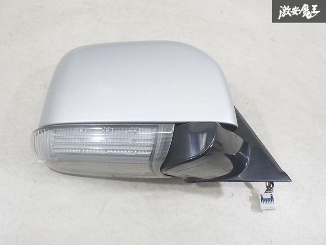【保証付】 三菱 純正 CV1W CV5W デリカ D:5 D5 2016年 ドアミラー サイドミラー 右 右側 運転席側 13P カラー A19 即納 棚13-1