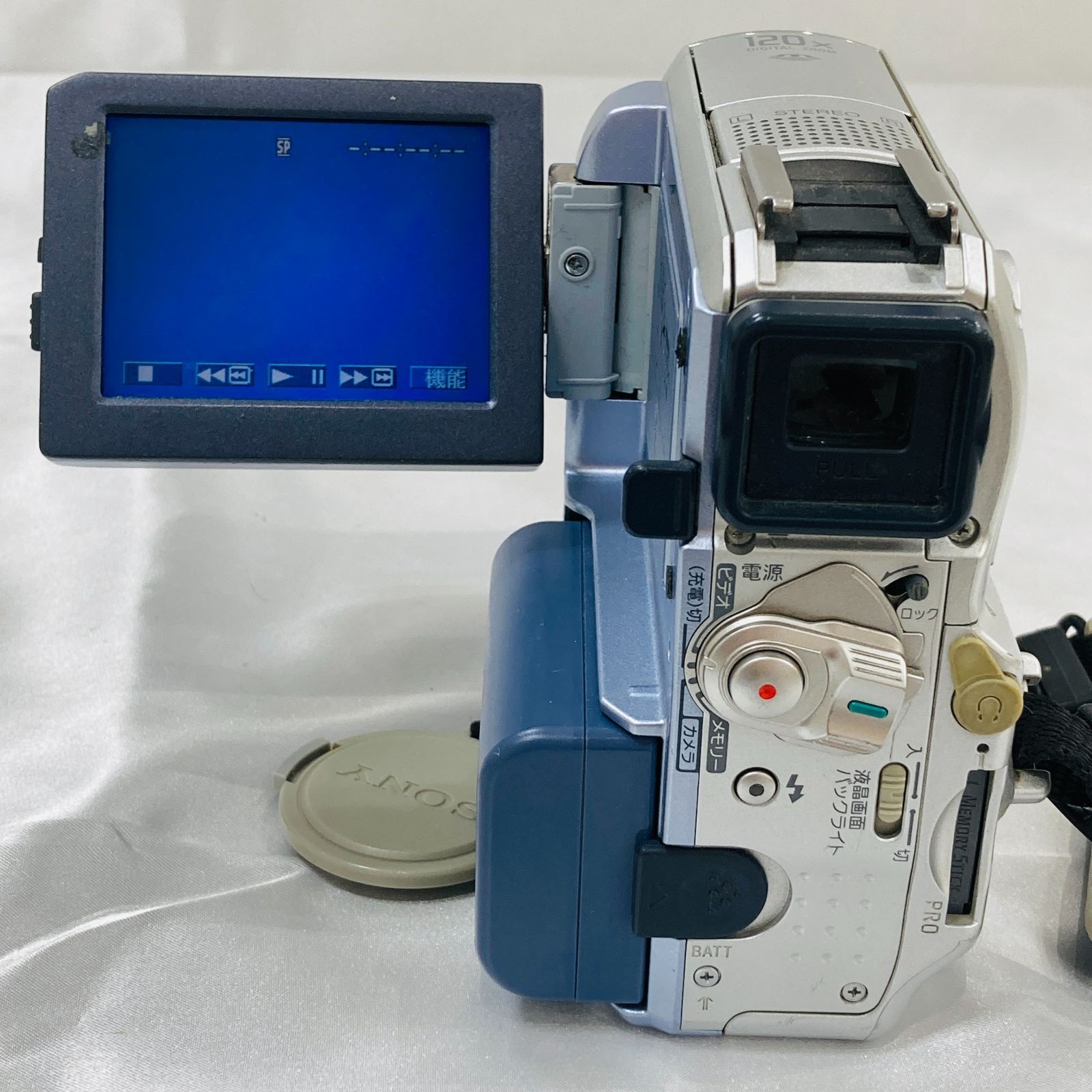 A【通電確認済】SONY ソニー デジタルビデオカメラ レコーダー DCR