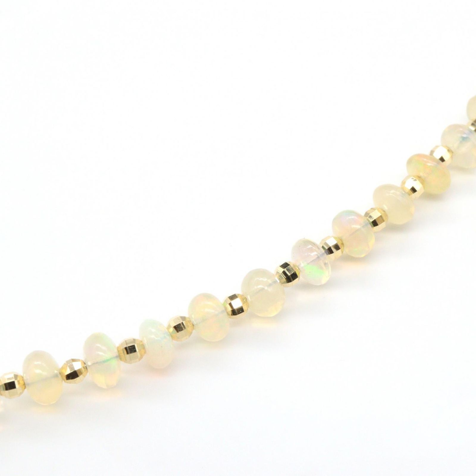 ジュエリー JEWELRY ネックレス オパール ネックレス ｵﾊﾟｰﾙ 5.4g K18 