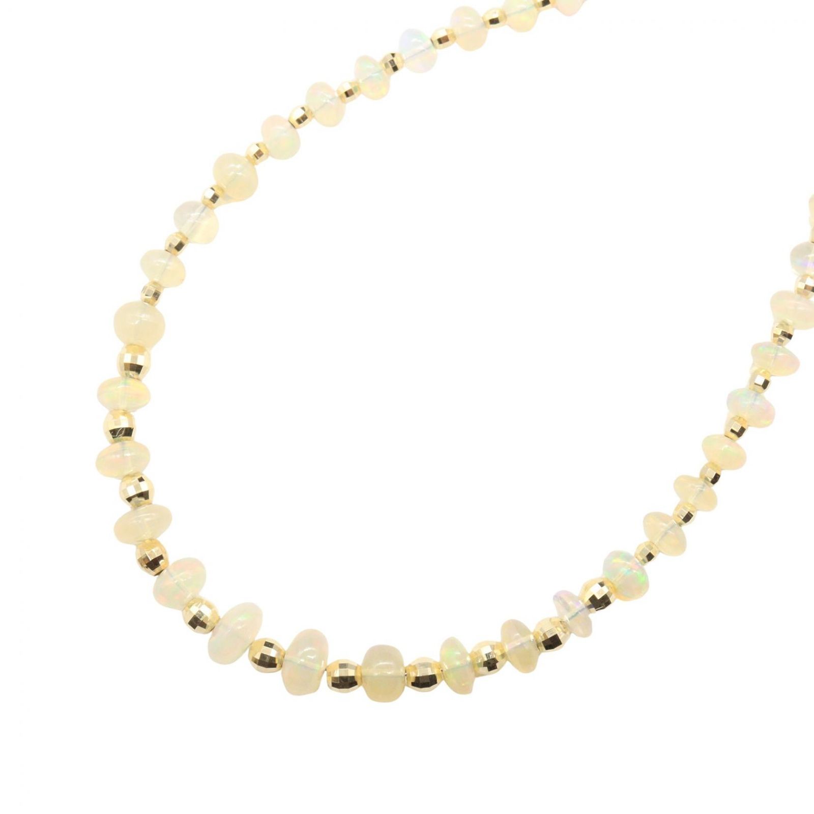 ジュエリー JEWELRY ネックレス オパール ネックレス オパール 5.4g K18(イエローゴールド) ネックレス レディース Used A