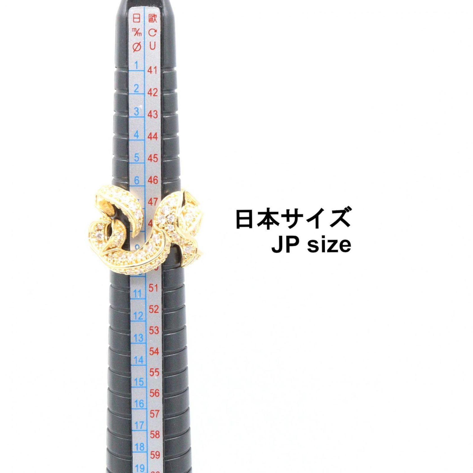 ボッテガヴェネタ BOTTEGA VENETA リング・指輪 Bottega Veneta CZ スターリングシルバー リング #9 シルバー925 ダイヤ リング レディース Used A