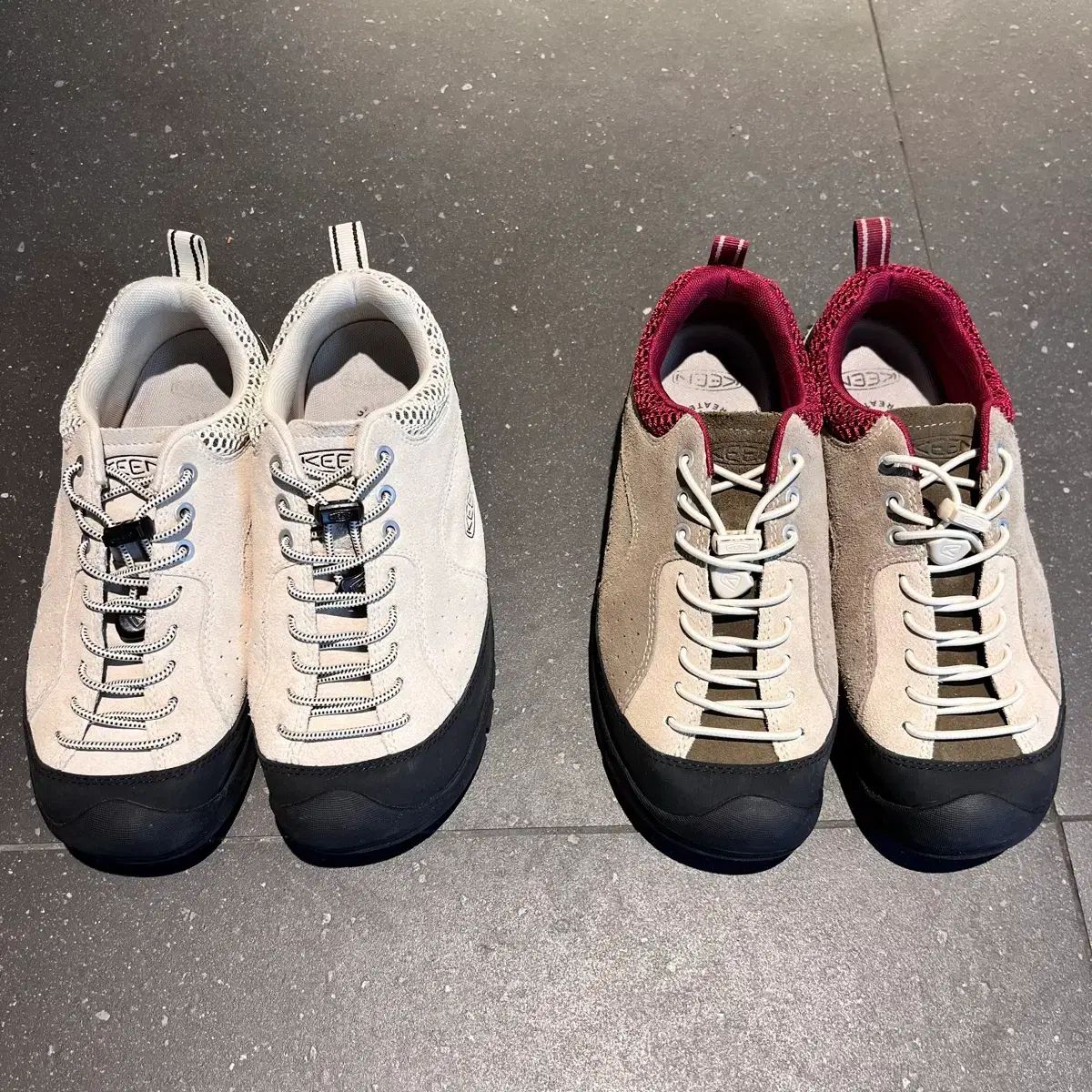 KEEN 킨 ジャスパー レディース スニーカー 250mm 2種 (個別金額)