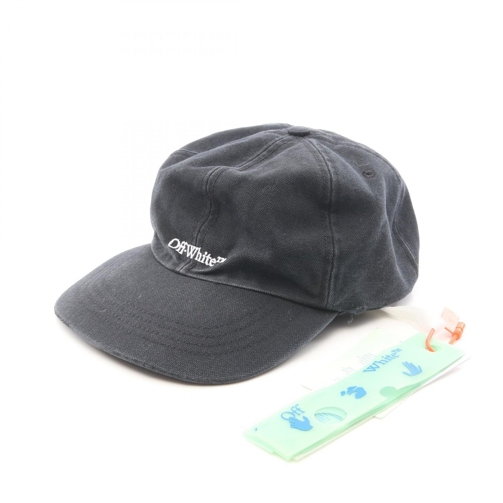 オフホワイト OFF-WHITE キャップ BOOKISH OW BASEBALL CAP OMLB022R21FAB006 その他 キャップ メンズ 未使用