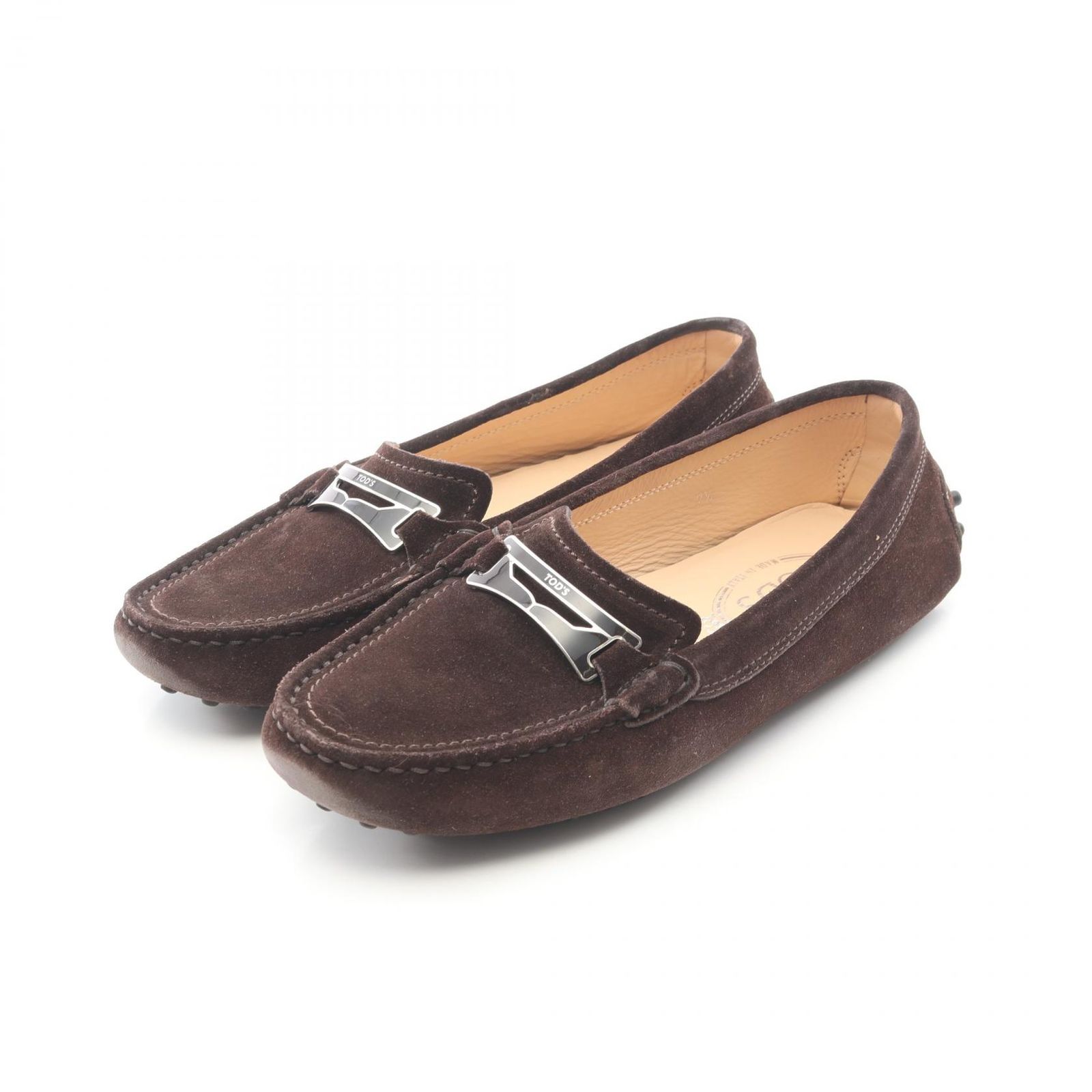 トッズ TOD'S カジュアルシューズ スウェード シューズ メンズ Used B