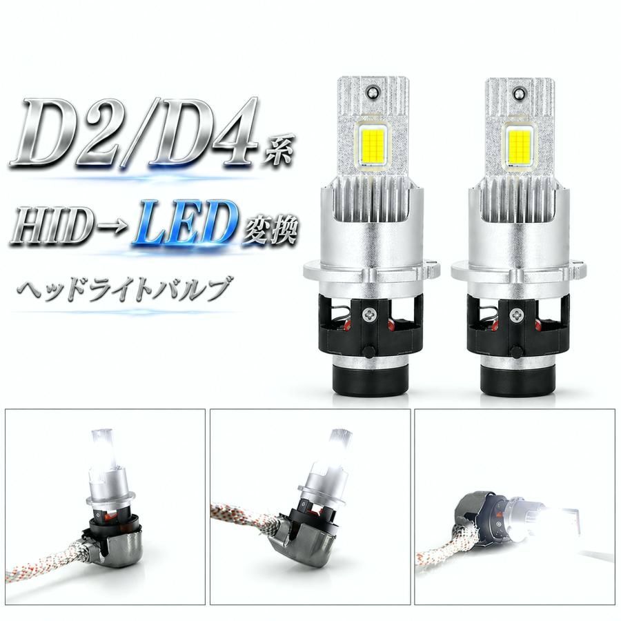 【送料無料】911 996 LED ヘッドライトバルブ HID変換 D2S ロービーム H14〜H16 9600lm HLNE