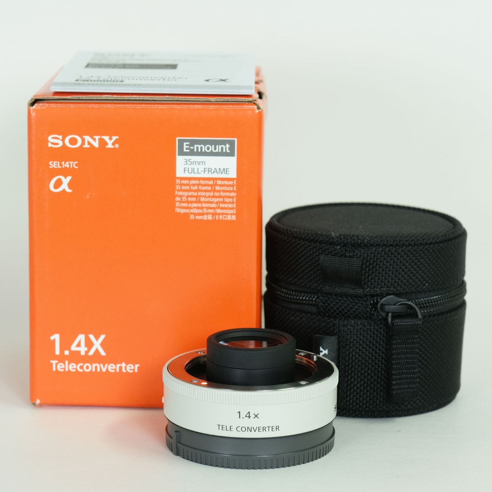 美品] SONY 1.4x Teleconverter SEL14TC - メルカリ