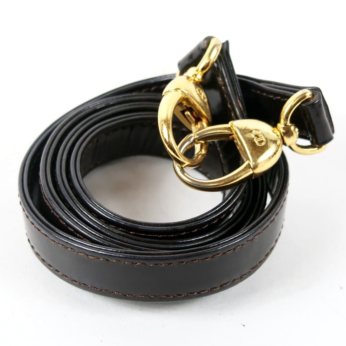 【美品】Christian Dior ディオール レディディオール用 ショルダーストラップ ブラウン系 付属品【UK9】 25,200円