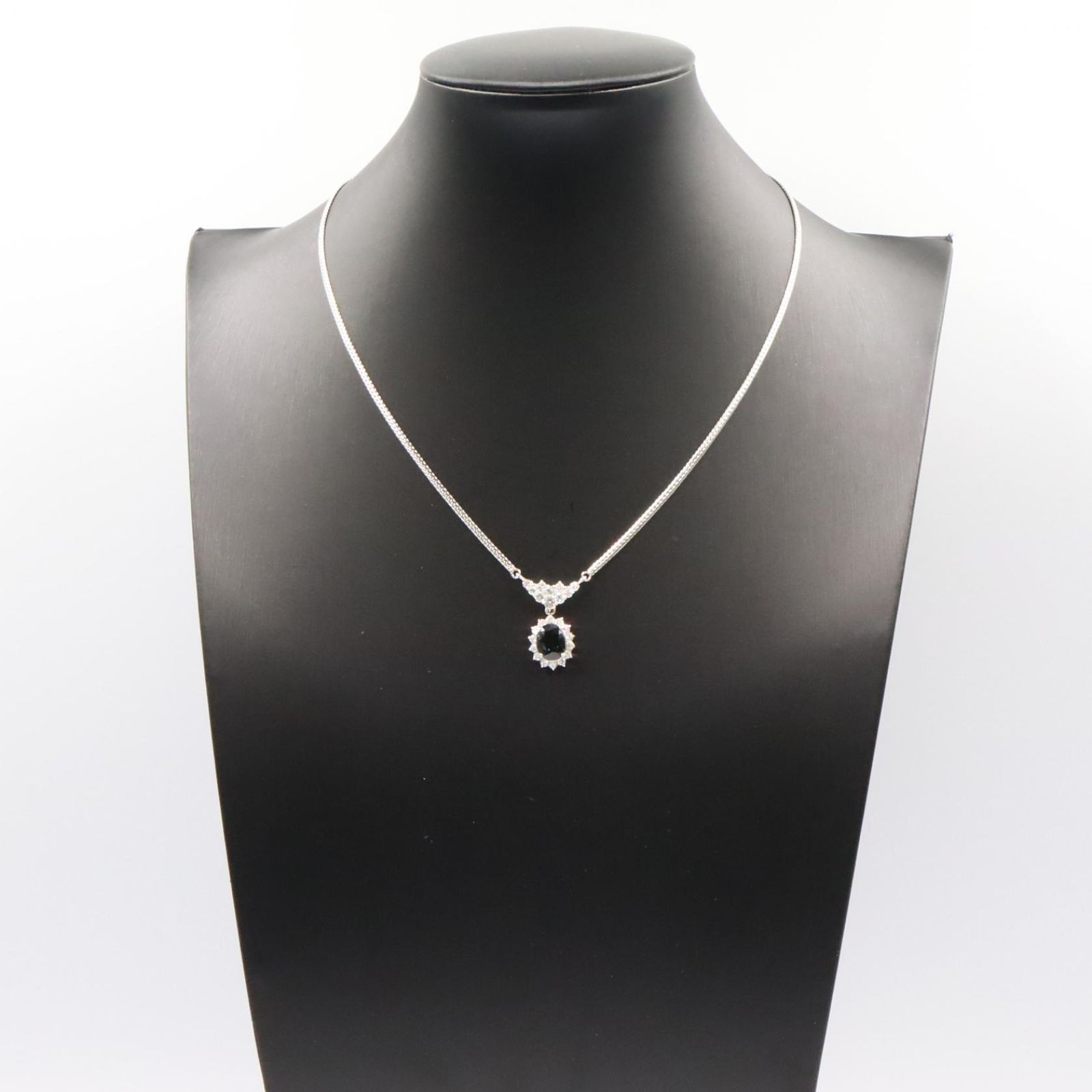 ジュエリー JEWELRY ネックレス サファイア ダイヤモンド ネックレス 
