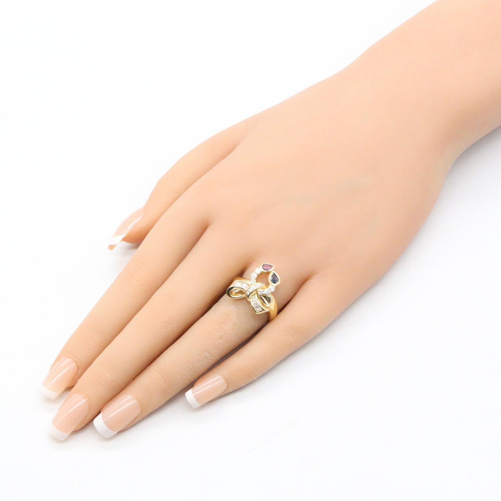 ジュエリー JEWELRY リング・指輪 マルチリング ﾏﾙﾁ 6.3g #12.5 K18