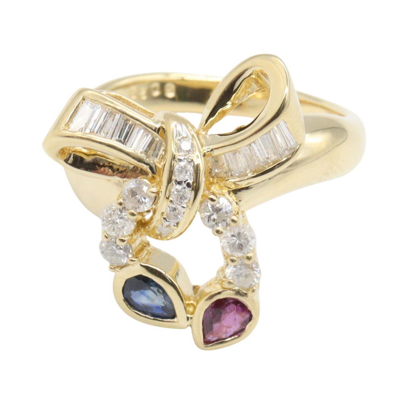 ジュエリー JEWELRY リング・指輪 マルチリング ﾏﾙﾁ 6.3g #12.5 K18 