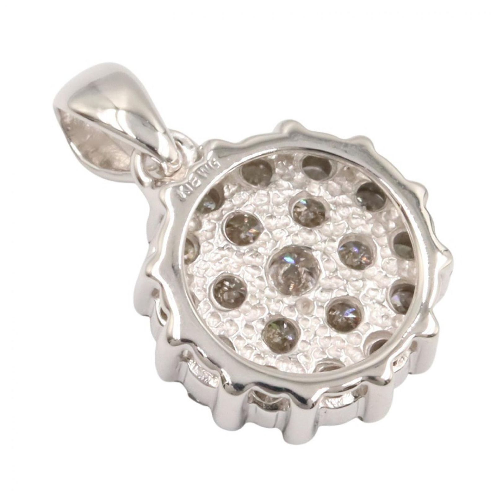 ジュエリー JEWELRY ペンダントトップ ダイヤモンド トップ K18WG 2.4g