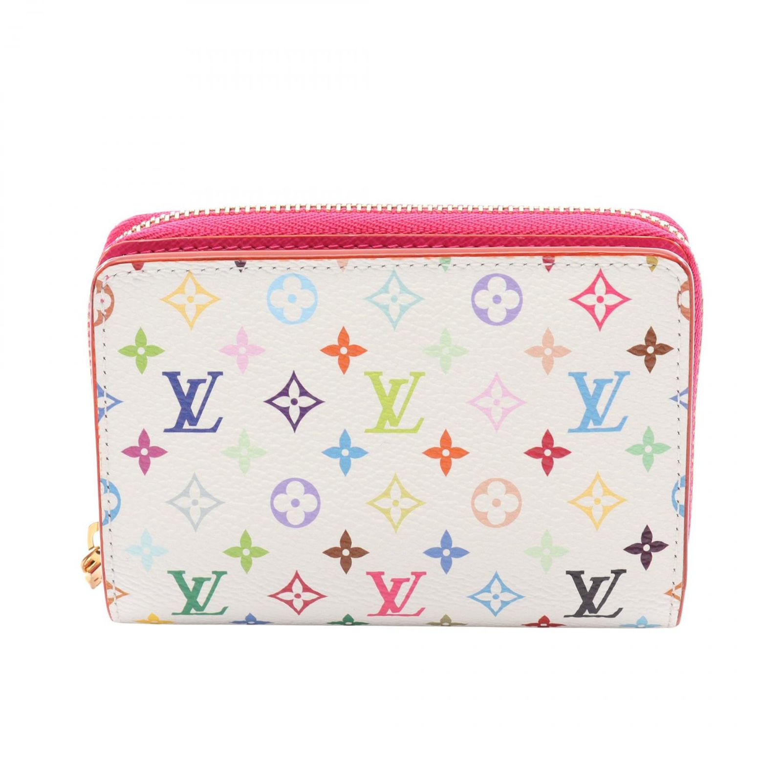 ルイ・ヴィトン LOUIS VUITTON 二つ折り財布 LV × TM ポルトフォイユ ルー M14093 ブロン その他 LV×TM ポルトフォイユ・ルー レディース Used A