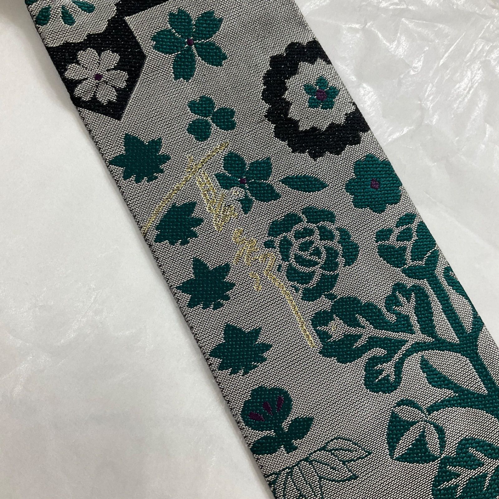 kimono+one＊男前屋＊厳選＊素敵な角帯＊男帯＊長さ458cm＊ブランド＊リバーシブル＊