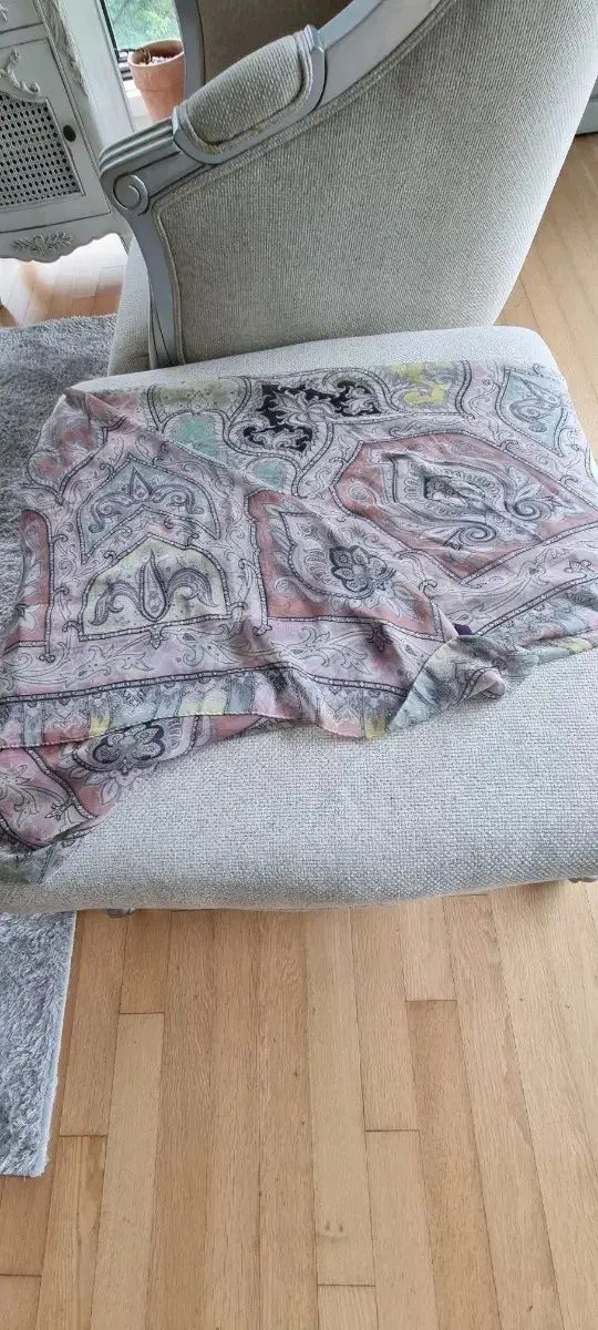 ETRO エトロ正規品 シフォンシルク スカーフ スクエア 大きめサイズ