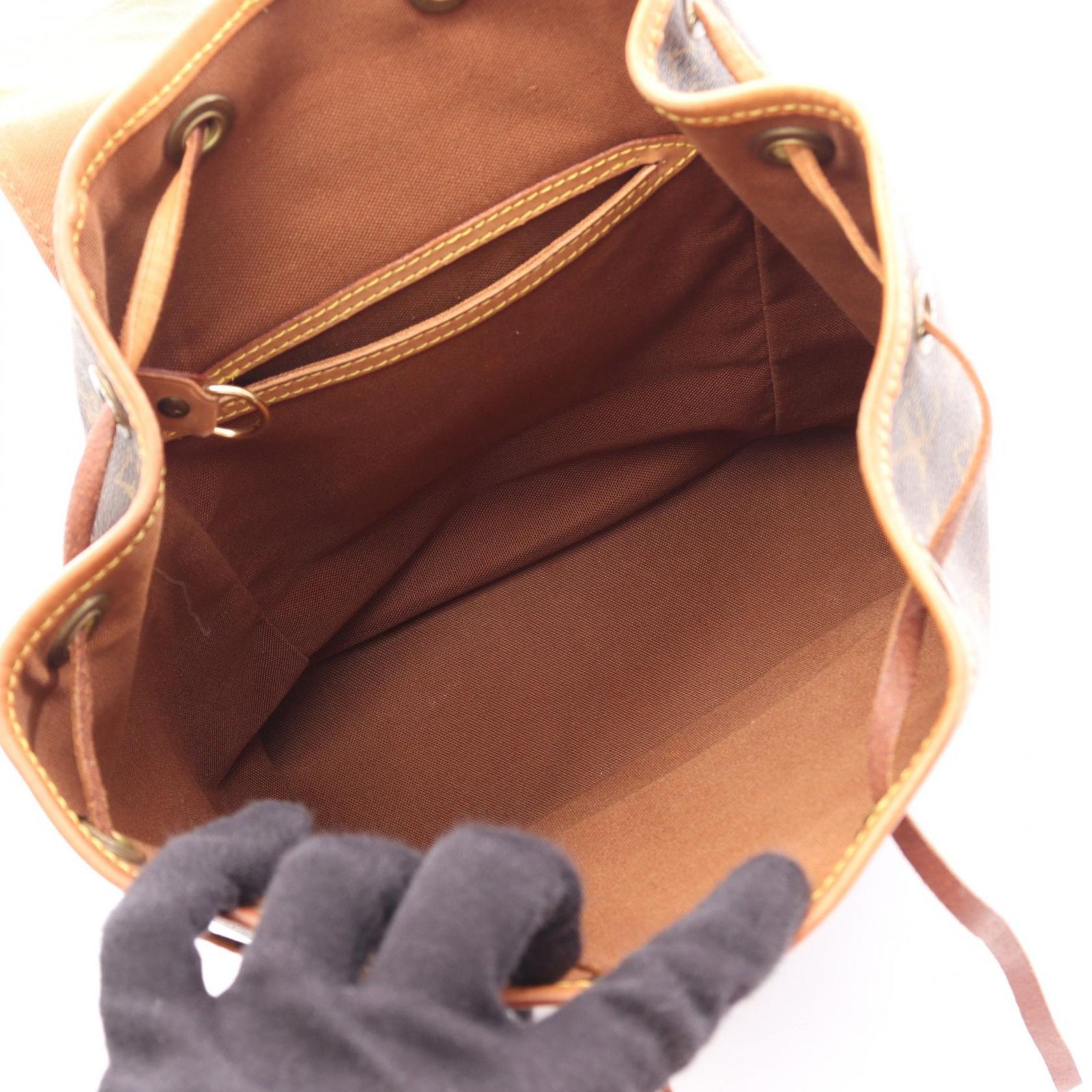 極美品 LOUIS VUITTON ルイ ヴィトン モンスリMM バックパック M51136 