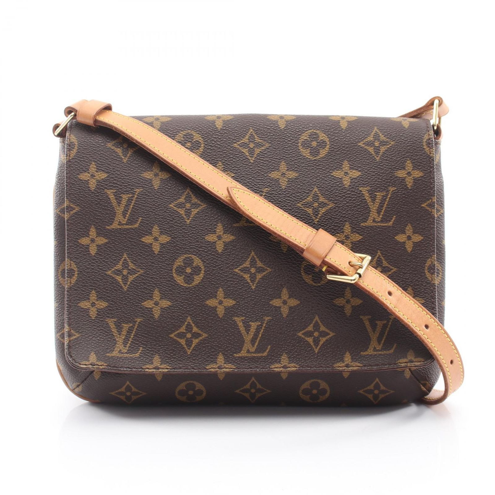 ルイ・ヴィトン LOUIS VUITTON ショルダーバッグ ミュゼットタンゴ ショートストラップ M51257 PVCコーティングキャンバス レザー ミュゼット・タンゴ ショート